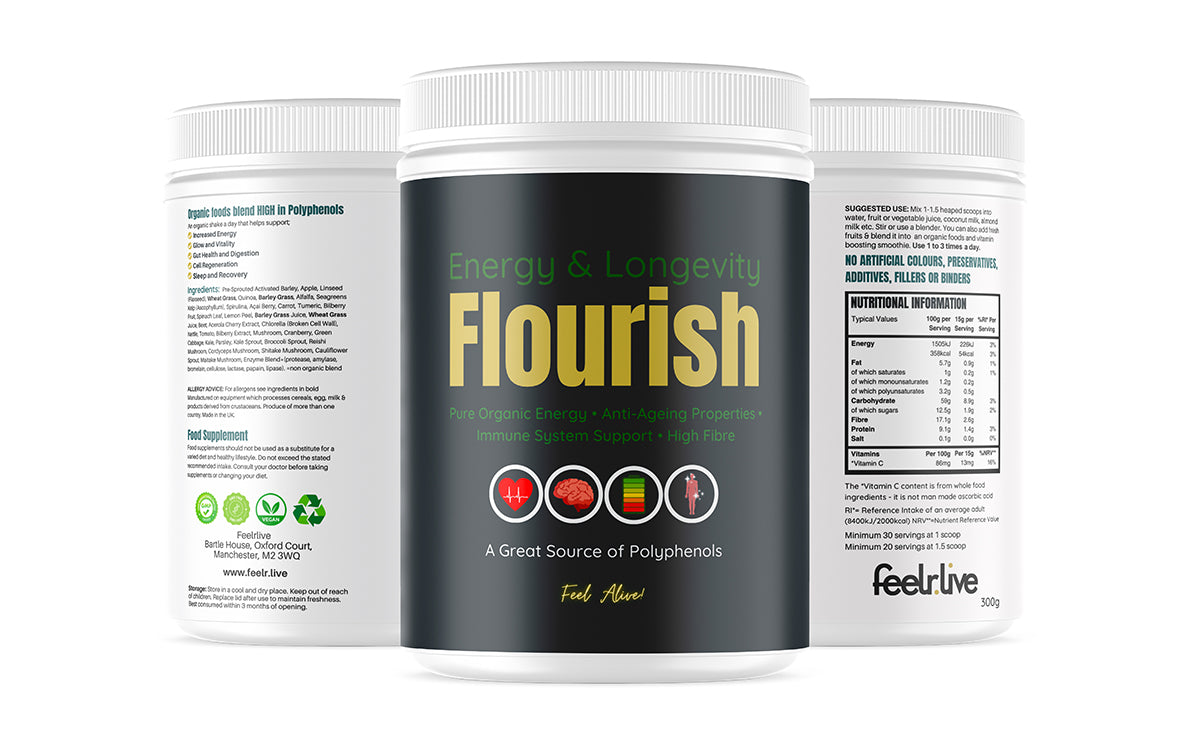 Flourish Energy™️ Daily Nutrient Powder 3 Pack